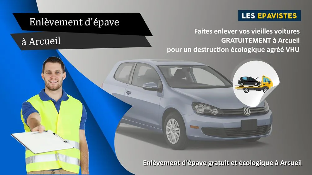 enlèvement épave Arcueil