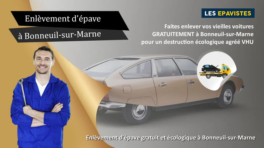 enlèvement épave Bonneuil-sur-Marne