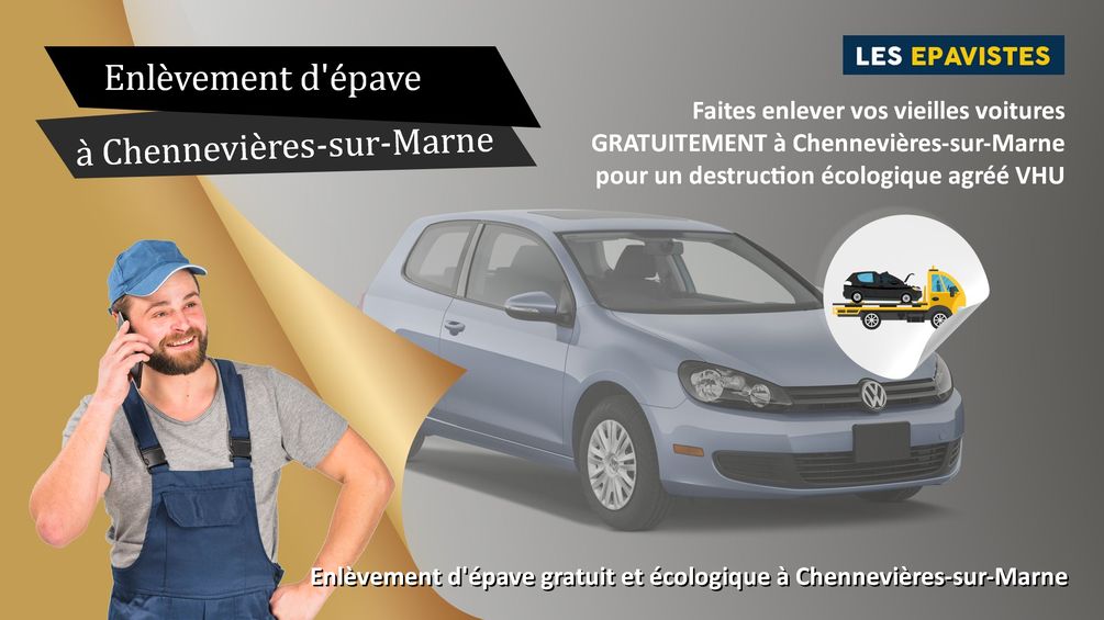 enlèvement épave Chennevières-sur-Marne
