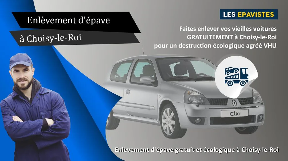 enlèvement épave Choisy-le-Roi