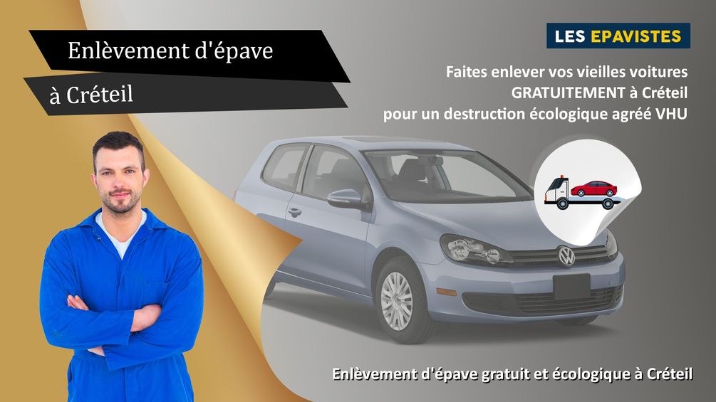 enlèvement épave Créteil