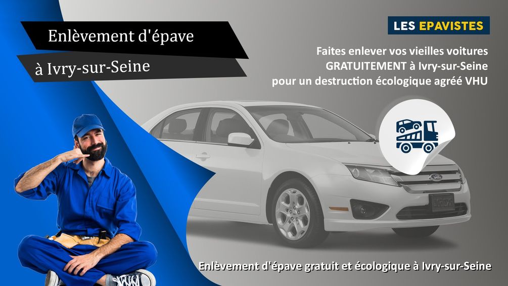 enlèvement épave Ivry-sur-Seine