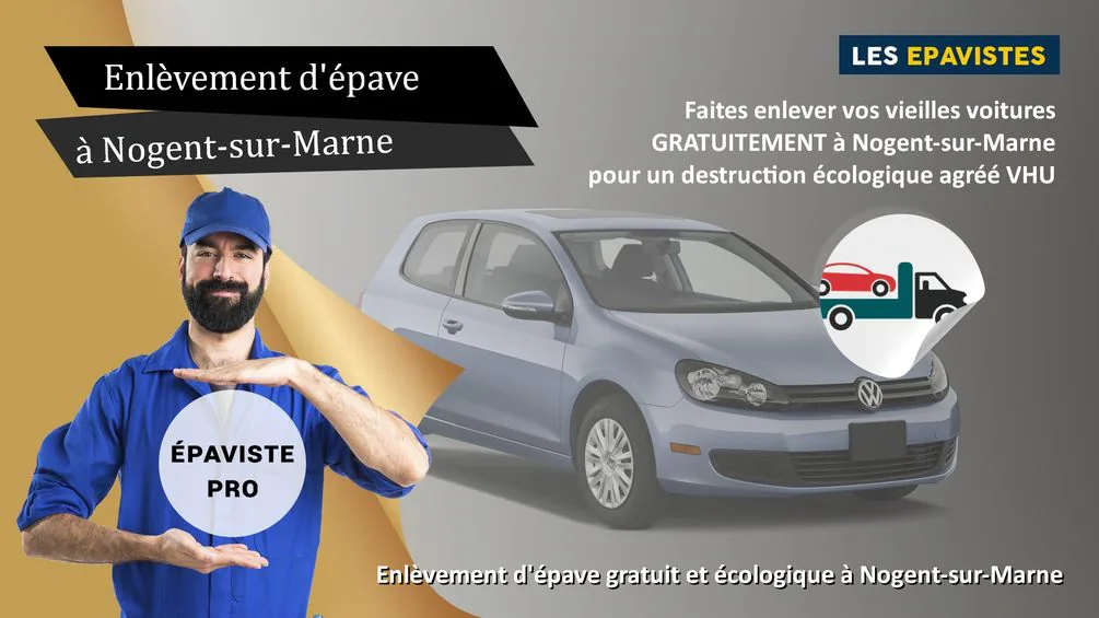 enlèvement épave Nogent-sur-Marne