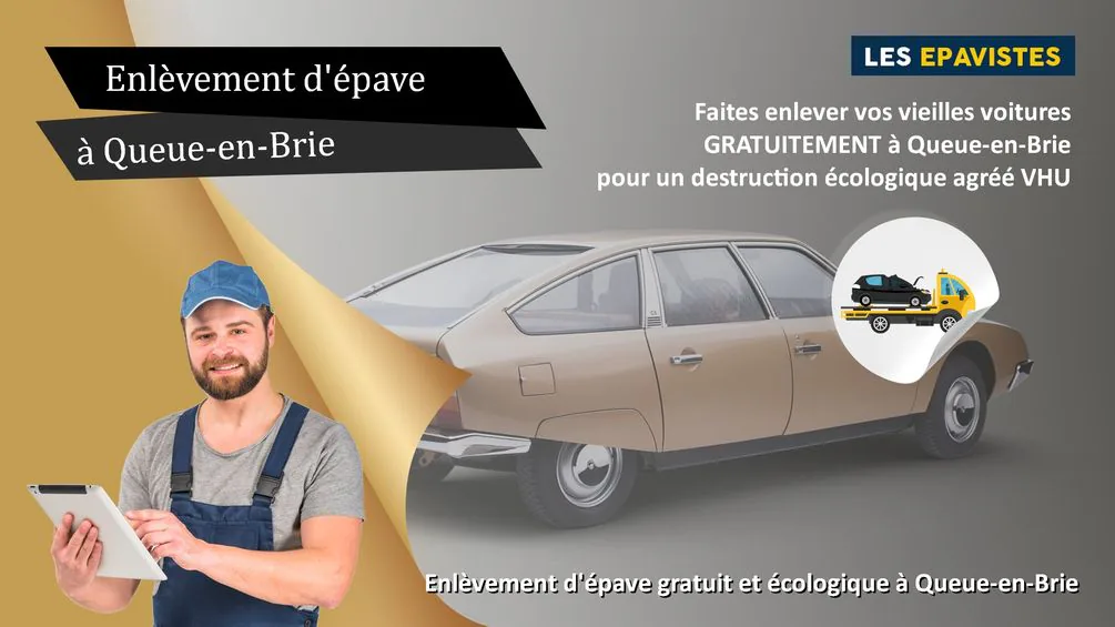 enlèvement épave Queue-en-Brie