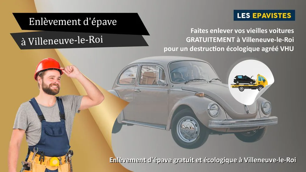 enlèvement épave Villeneuve-le-Roi