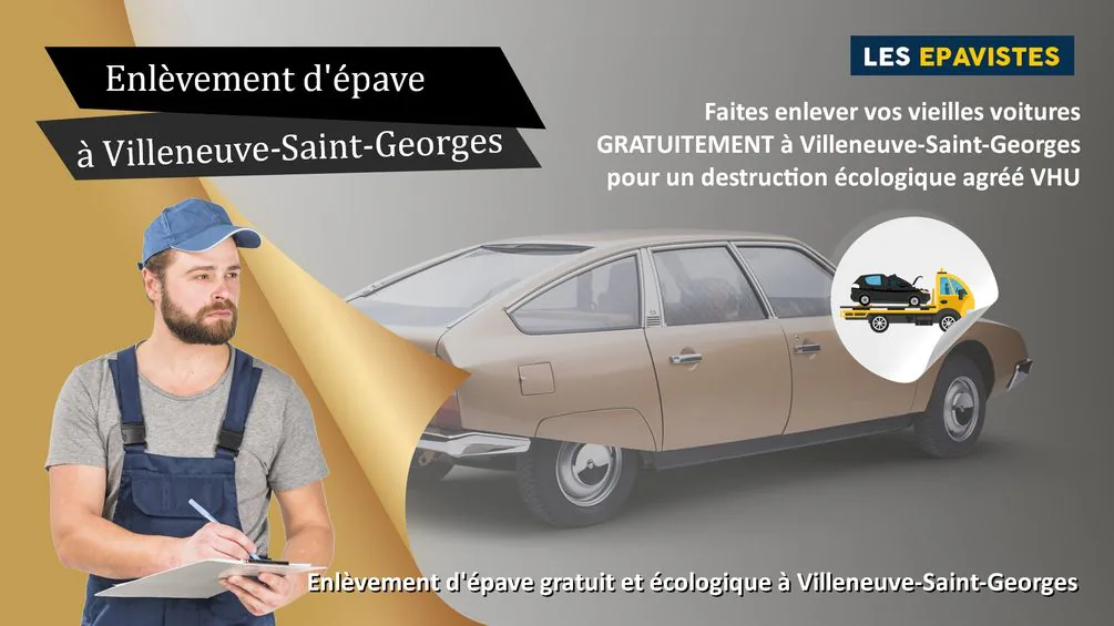 enlèvement épave Villeneuve-Saint-Georges