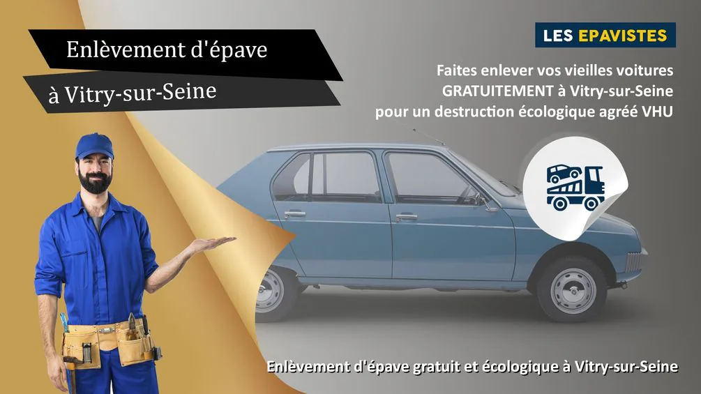 enlèvement épave Vitry-sur-Seine