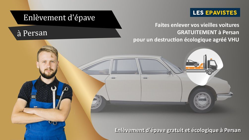 enlèvement épave Persan