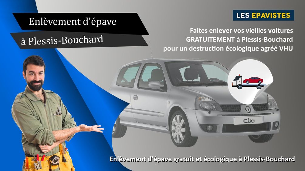 enlèvement épave Plessis-Bouchard