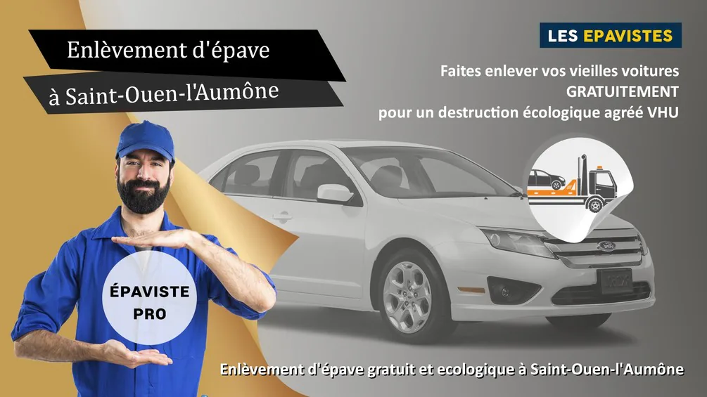 enlèvement épave Saint-Ouen-l'Aumône