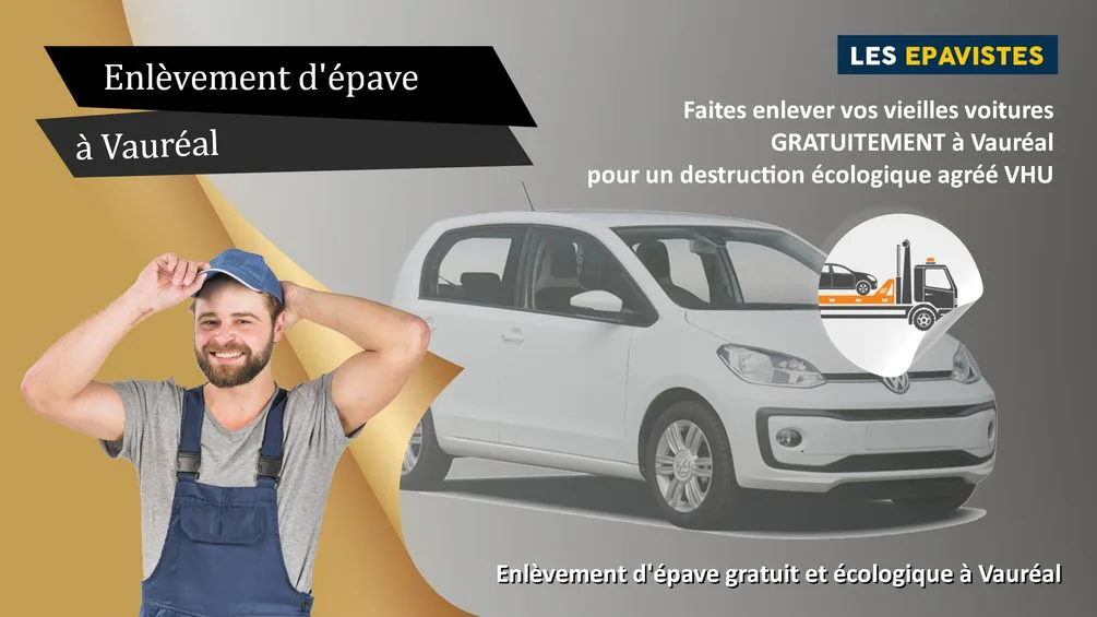 enlèvement épave Vauréal
