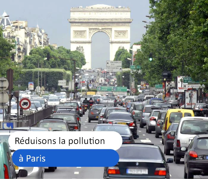 Réduction de la pollution dans les Paris
